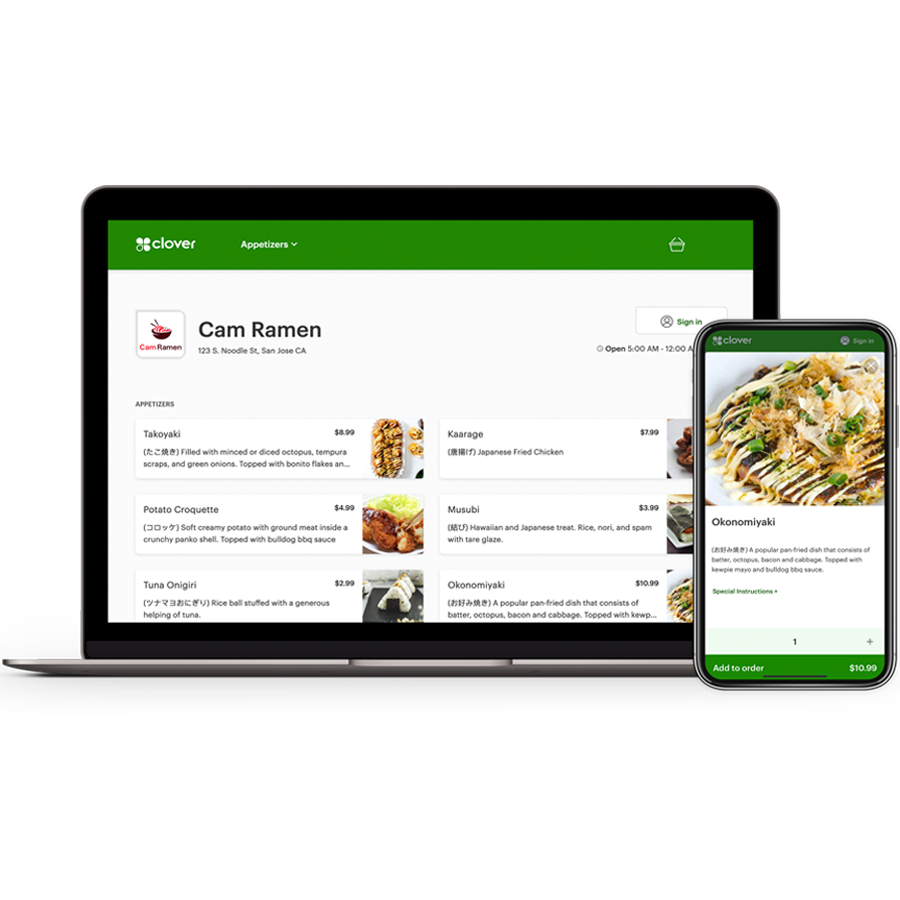 Clover Mini POS solution